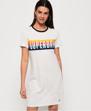 Superdry Sanita Ringer Női Ruhák Szürke | WVZUT4501